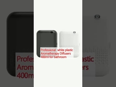 เครื่องกระจายน้ําหอมพลาสติกสีขาวมืออาชีพ 400 มิลลิลิตร สําหรับห้องน้ํา